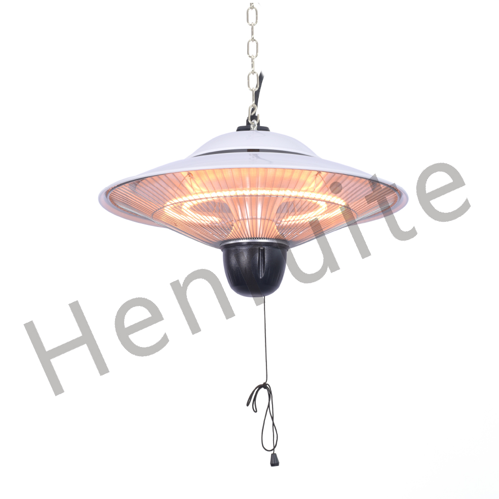 Recessed infrared ceiling heater
