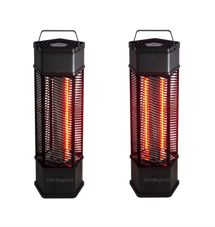 Modern infrared bathroom heater